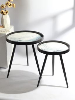 De Maison Decor - Oceara Round Table (Pack of 2)