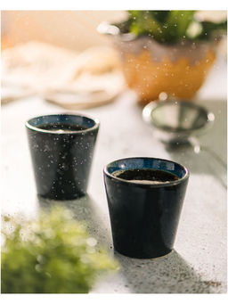 Amalfiee Ceramics - Exclusive Saanjh Drinking Glasses Set Of 4