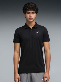 Puma - Cloud Spun Mens Regular Fit Training black Polo T-Shirt