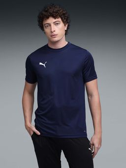 Puma - Mens Slim Fit Cricket Navy Blue T-Shirt
