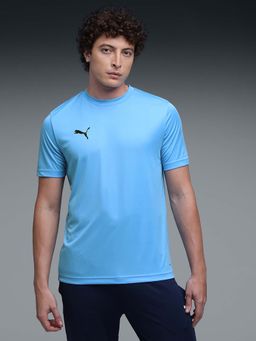 Puma - Mens Slim Fit Cricket Blue T-Shirt