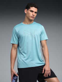 Puma - Train All Day Elevated Mens Mesh Blue T-Shirt