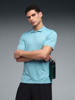 Puma - Train All Day Jacquard Mens Slim Fit Training Polo T-Shirt