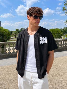 The Indian Garage Co - Men Boxy Fit Printed Black Casual Shirt