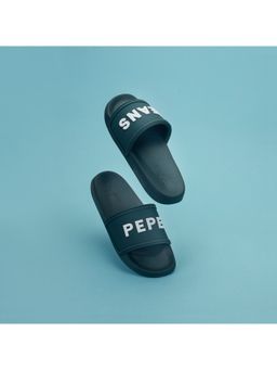 Pepe Jeans - Men Green Slider with Arch Fit Footbed and Bold 3D Branding