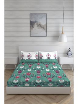 Layers - Utsav Cotton Festive Printed Double Bedsheet Gift Set
