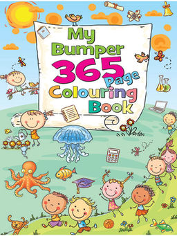 Pegasus - My Bumper 365 Page Colouring Book