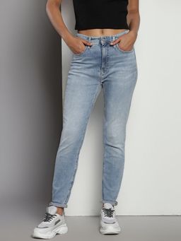 Calvin Klein - Light Wash Skinny Fit Mid Rise Jeans
