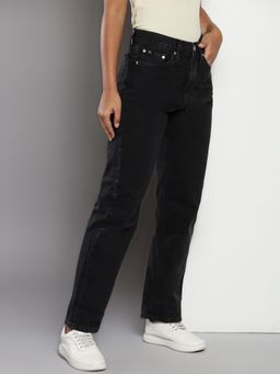 Calvin Klein - Cotton Straight Fit Mid Rise Jeans