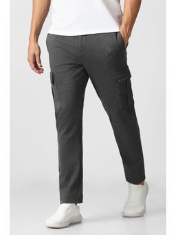 Van Heusen - Men Grey Casual Trouser