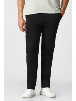 Van Heusen - Men Black Casual Trouser