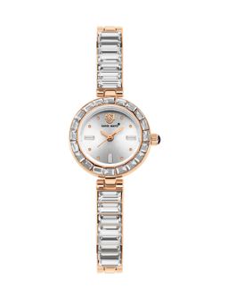 Sansi Mayo - Egyptian Stone Japanese Quartz Movement Grey Dial Analog Watch - SM-L-242-RG-RG-GR (M)