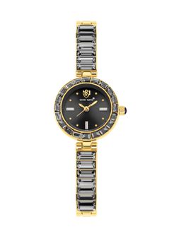 Sansi Mayo - Egyptian Stone Japanese Quartz Movement Black Dial Analog Watch - SM-L-243-G-G-B (M)
