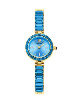 Sansi Mayo - Egyptian Stone Japanese Quartz Movement Blue Dial Analog Watch - SM-L-243-G-G-SB (M)