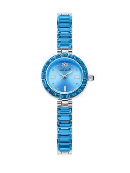 Sansi Mayo - Egyptian Stone Japanese Quartz Movement Blue Dial Analog Watch - SM-L-244-S-S-SB (M)