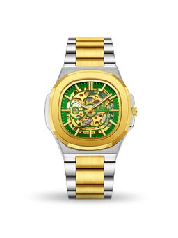 Sansi Mayo - Zeus Automatic Mechanical Green Dial Analog Watch - SM-M-300-TTSRG-RG-GGE (M)