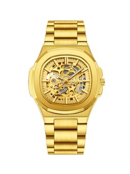 Sansi Mayo - Zeus Gold Automatic Gold Dial Analog Watch - SM-M-303-G-G-G (M)