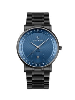 Sansi Mayo - Axis Bold Quartz With Date Blue Dial Analog Watch - SM-M-305-B-B-BL (M)