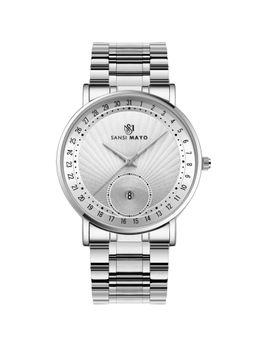 Sansi Mayo - Classic Stainless Steel Silver Dial Analog Watch - SM-M-307-S-S-W (M)