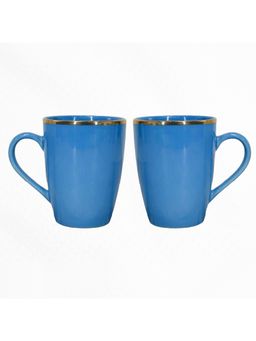 Femora - 22k Liquid Gold Marble Design Coffee Mug 320ml (Pack of 2)