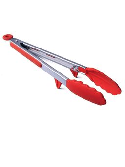 Femora - Virign Silicone Food Tong with Hook 9" Inch