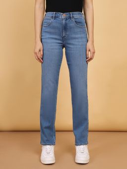 Wrangler - Blue Straight Fit Jeans