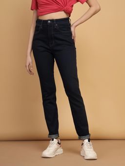 Wrangler - Blue High Rise Skinny Fit Jeans