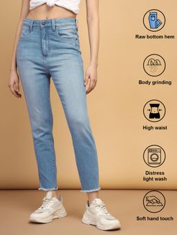 Wrangler - Blue Skinny Fit Jeans