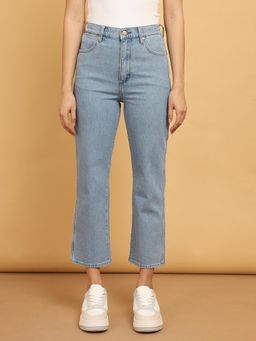 Wrangler - Blue Straight Fit Jeans