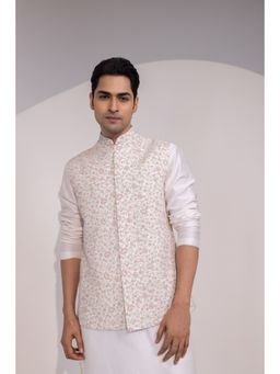 YOSEBA - Floral Cream Jacket