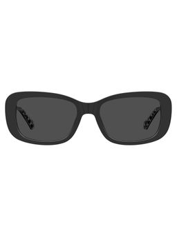 MOSCHINO LOVE - Women Full UV Protected Black Lens Rectangle Sunglasses - 20590680755IR