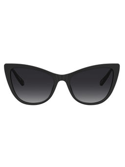 MOSCHINO LOVE - Women Full UV Protected Black Lens Cat Eye Sunglasses - 205907807539O