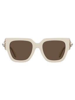 Moschino - Women Full UV Protected Brown Lens Square Sunglasses - 206503SZJ5270