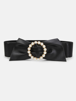 Kazo - Round Pearl Buckle Belt