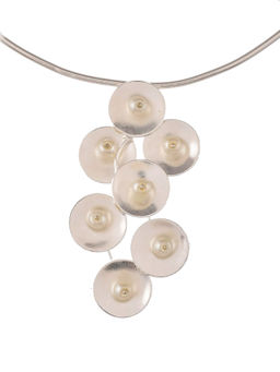 Silvermerc Designs - Serene Silver Plated Choker Necklace