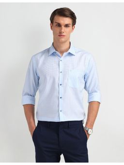 Arrow - Micro Checks Cotton Shirt