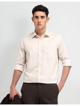 Arrow - Vertical Stripes Manhattan Slim Fit Shirt