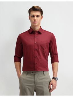 Arrow - Solid Manhattan Slim Fit Shirt