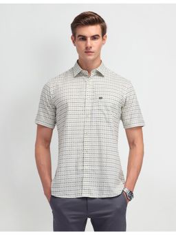 Arrow Sports - Micro Checks Cotton Shirt