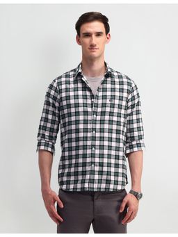 Arrow Sports - Gingham Checks Cotton Shirt