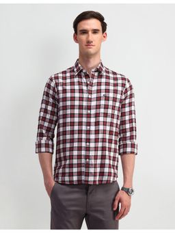 Arrow Sports - Gingham Checks Cotton Shirt