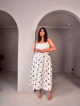 WHY SO BLUE - Dottie Strappy Dress