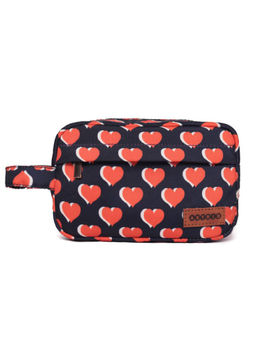 Astrid - Printed Travel Pouch for Women Red