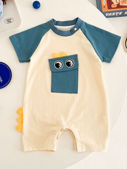 Hopscotch - Color-Blocked Romper