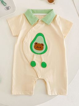 Hopscotch - Teddy Bear Applique Romper