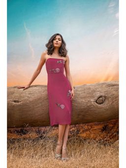 AMRTA- BY GUNEET KONDAL - Rosa Pink Tube Dress