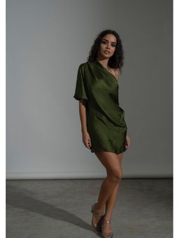 AMRTA- BY GUNEET KONDAL - Alpa's One Shoulder Short Kaftan