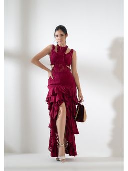 AMRTA- BY GUNEET KONDAL - Hold On Loosely Tiered Dress