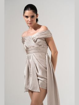 AMRTA- BY GUNEET KONDAL - Southern Grey Nights Dress