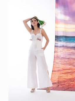 AMRTA- BY GUNEET KONDAL - Innocence Of The Dungaree Bow With Corset